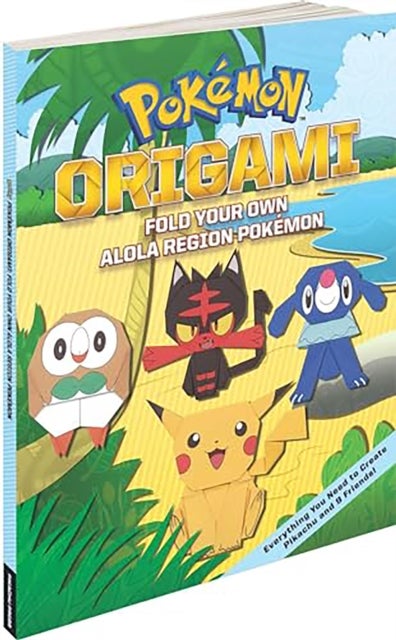 Pokemon Origami: Fold Your Own Alola Region Pokemon