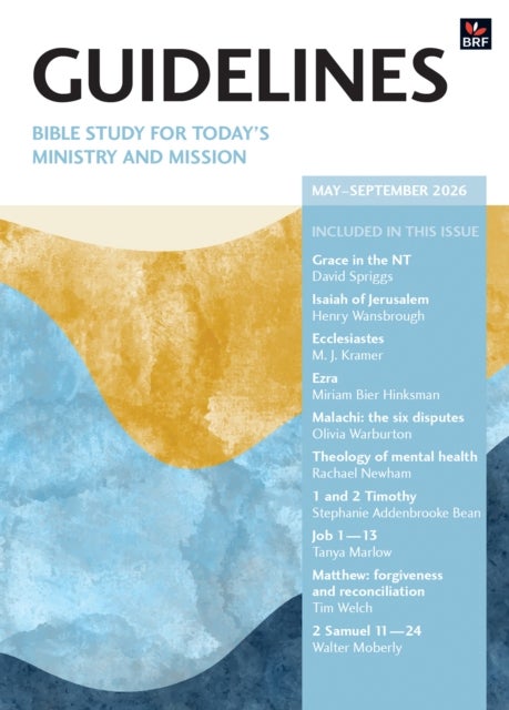 Guidelines May-August 2026 - Bible study for today's ministry and mission