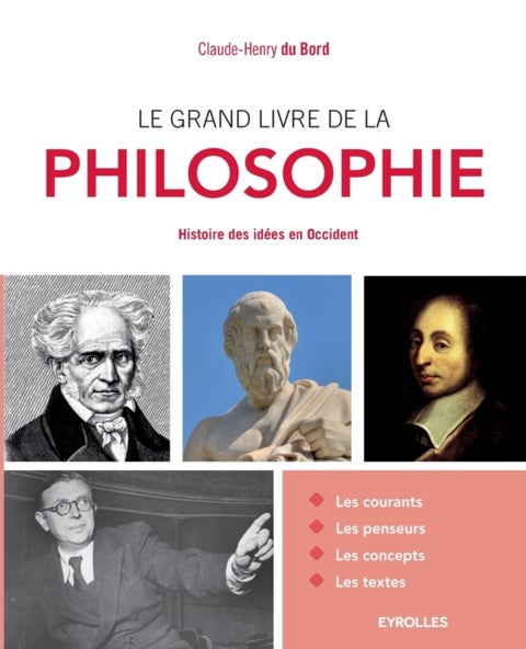 Le grand livre de la philosophie - Histoire des idees en Occident.