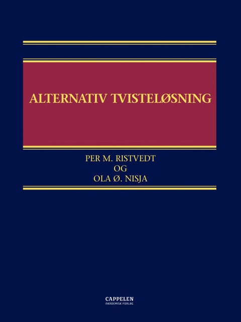 Alternativ tvisteløsning