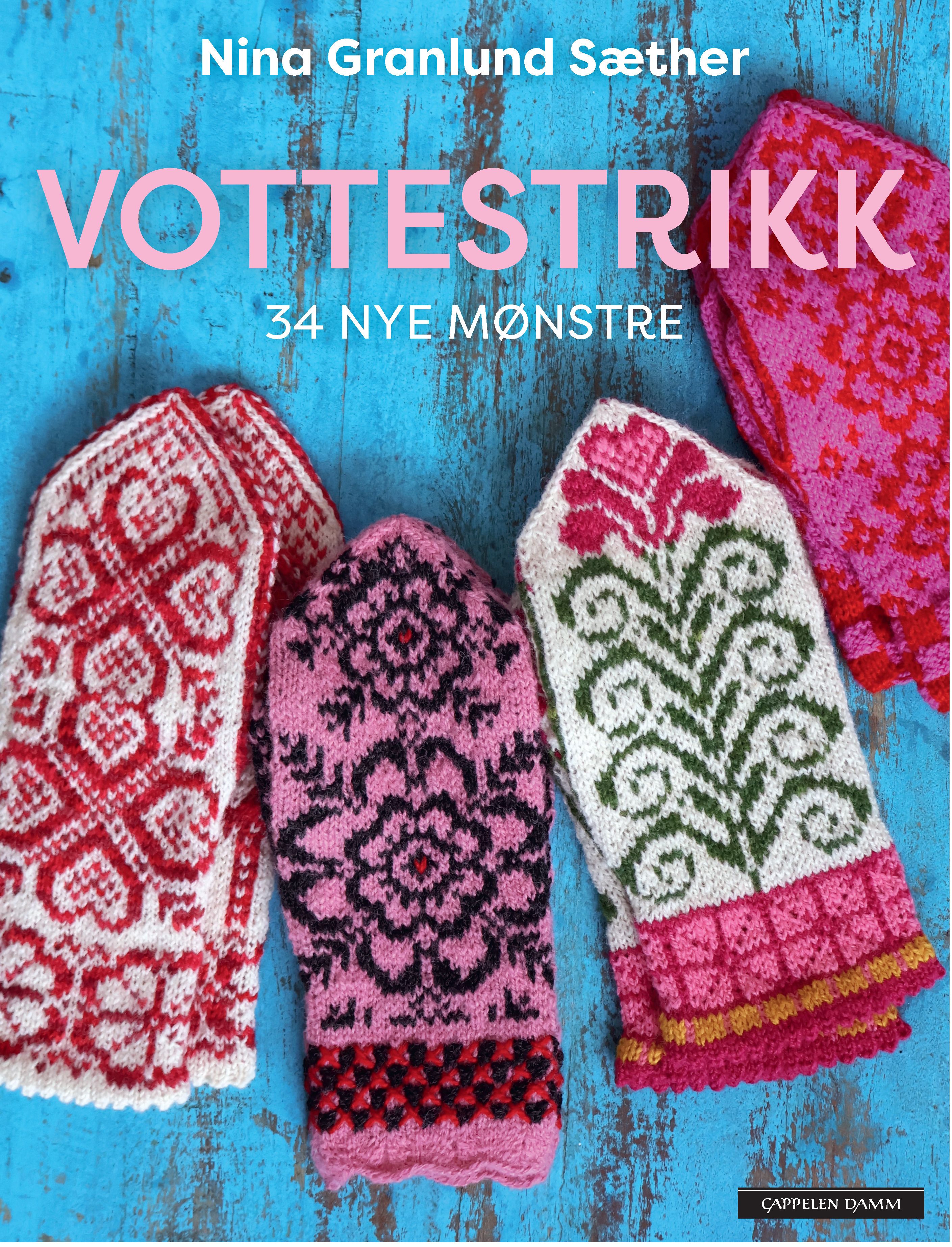Vottestrikk - 34 nye mønstre