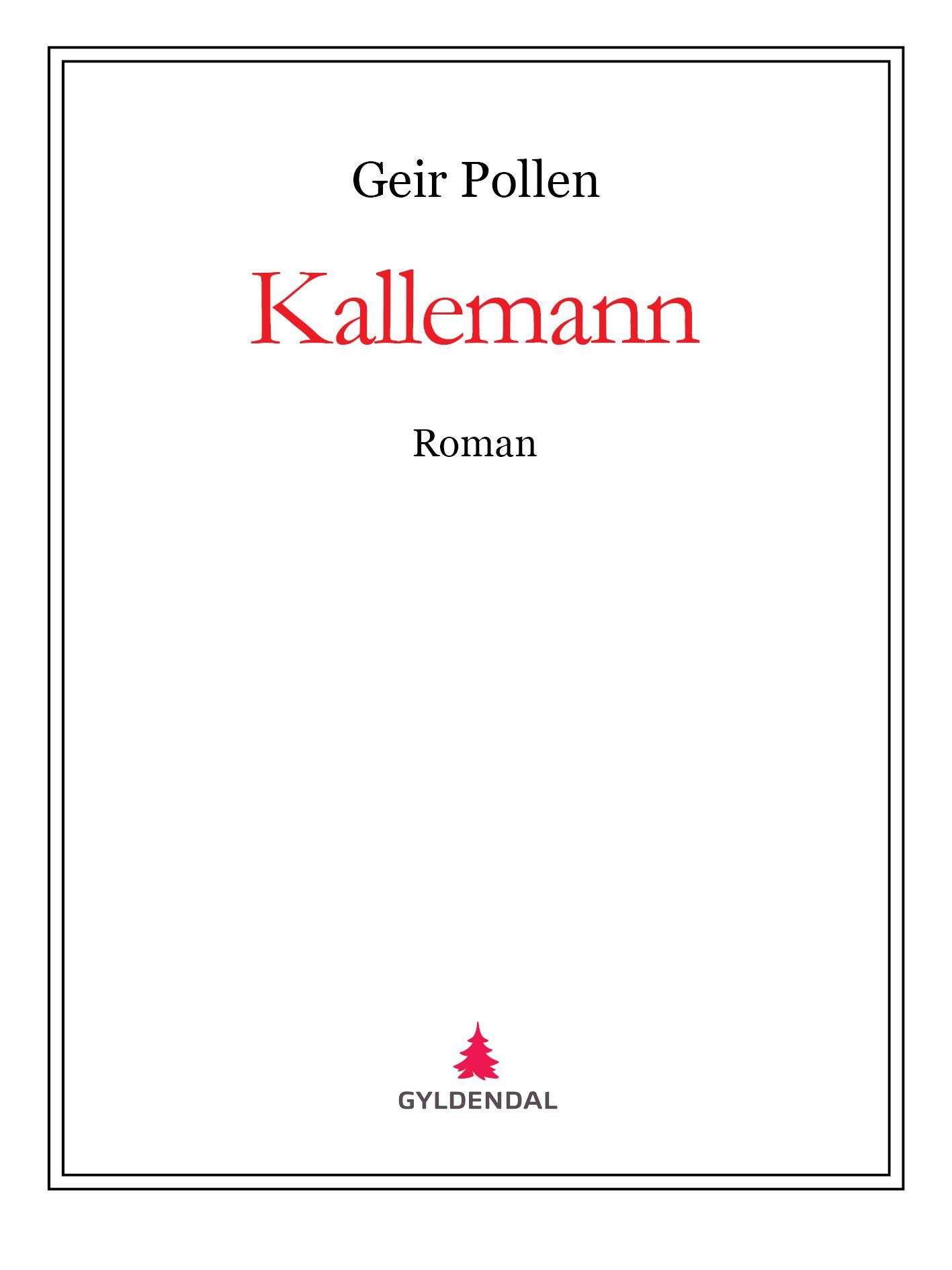Kallemann - roman