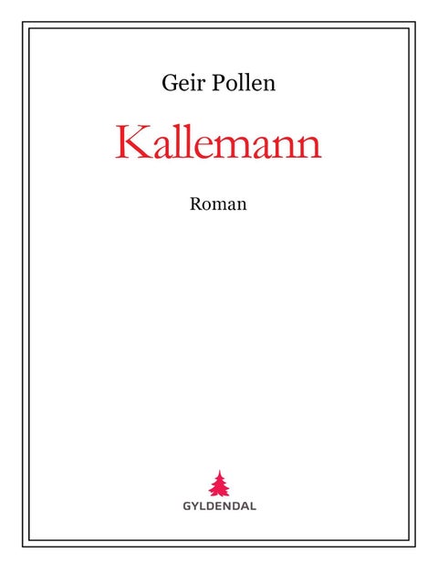 Kallemann - roman