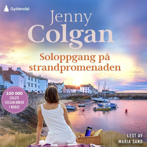 Soloppgang på strandpromenaden