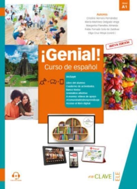 Genial! - Libro del alumno y Cuaderno de actividades 1 (A1) + audio desc (2021