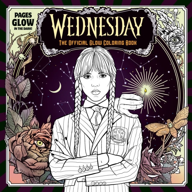 Wednesday Official Glow Coloring Book