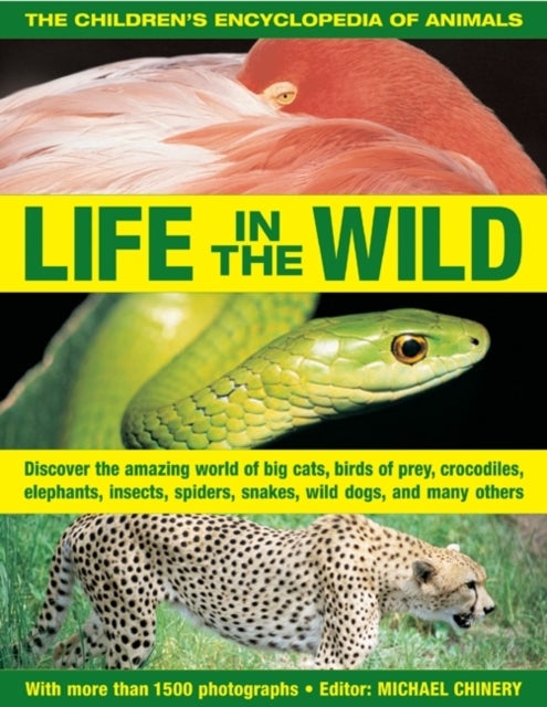The Children's Encyclopedia of Animals: Life in the Wild - Discover the Amazing World of Big Cats, Birds of Prey, Crocodiles, Elephants, Insects, Spiders, Snakes, Wild Dogs, and Many Others
