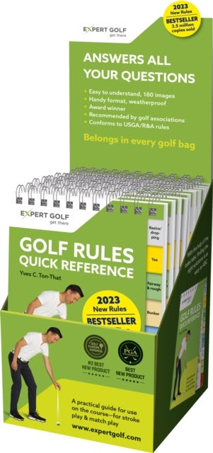 Golf Rules Quick Reference 2023-2026 (10 pack) - The practical guide for use on the course