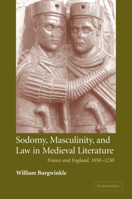 Sodomy, Masculinity and Law in Medieval Literature - France and England, 1050–1230