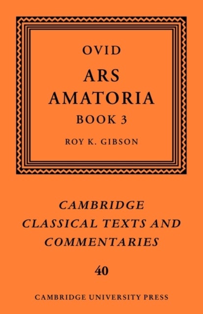 Ovid: Ars Amatoria, Book III