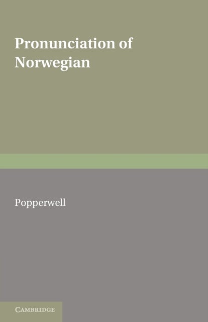 Pronunciation of Norwegian