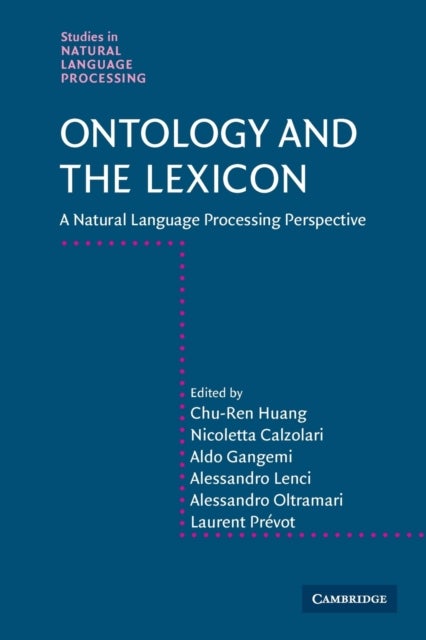 Ontology and the Lexicon - A Natural Language Processing Perspective