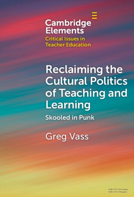 Reclaiming the Cultural Politics of Teaching and Learning - Skooled in Punk