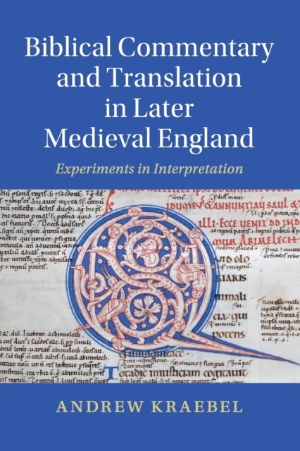 Biblical Commentary and Translation in Later Medieval England - Experiments in Interpretation