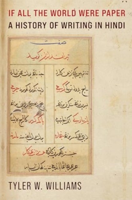 If All the World Were Paper - A History of Writing in Hindi