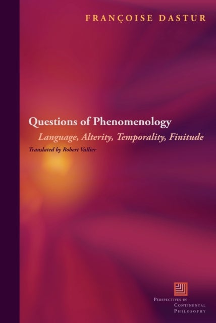 Questions of Phenomenology - Language, Alterity, Temporality, Finitude