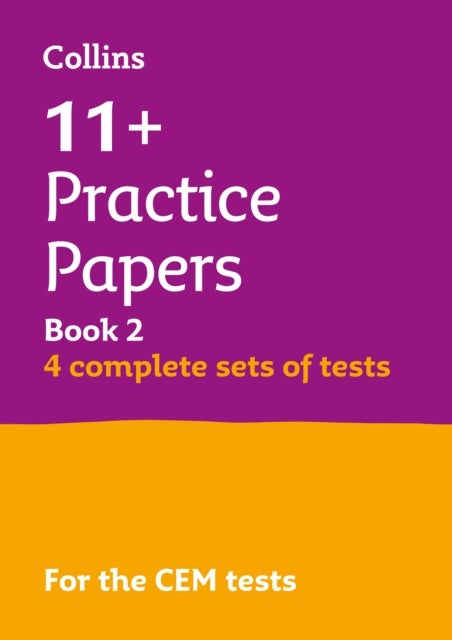 11+ Verbal Reasoning, Non-Verbal Reasoning, English & Maths Practice Papers Book 2 (Bumper Book with - For the 2026 Cem Tests