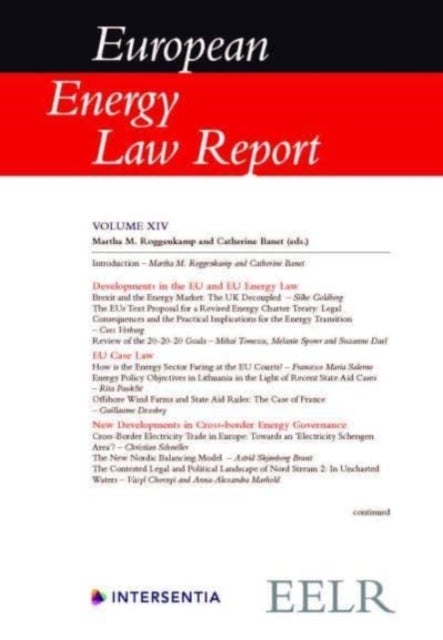 European Energy Law Report XIV