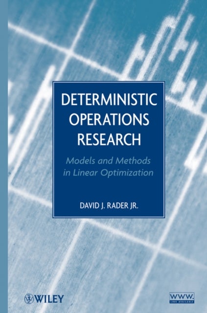 Deterministic Operations Research - Models and Methods in Linear Optimization