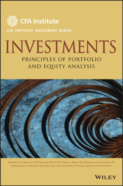Investments - Principles of Portfolio and Equity Analysis