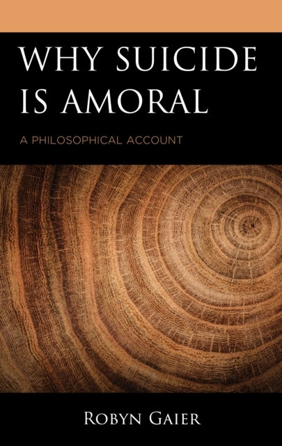 Why Suicide Is Amoral - A Philosophical Account