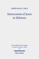 Intercession of Jesus in Hebrews