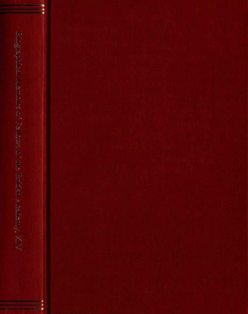 Biographical Memoirs of Fellows of the British Academy, XIV