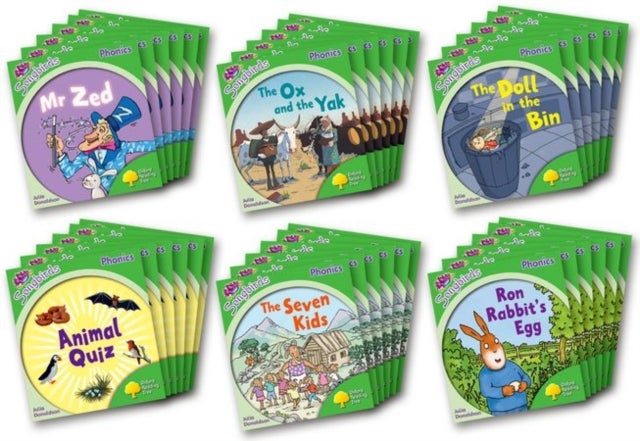 Oxford Reading Tree: Level 2: More Songbirds Phonics - Class Pack (36 books, 6 of each title)