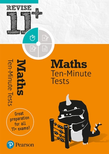 Pearson REVISE 11+ Maths Ten-Minute Tests - for 2026, 2027 exams - Ages 8 - 10+ Years