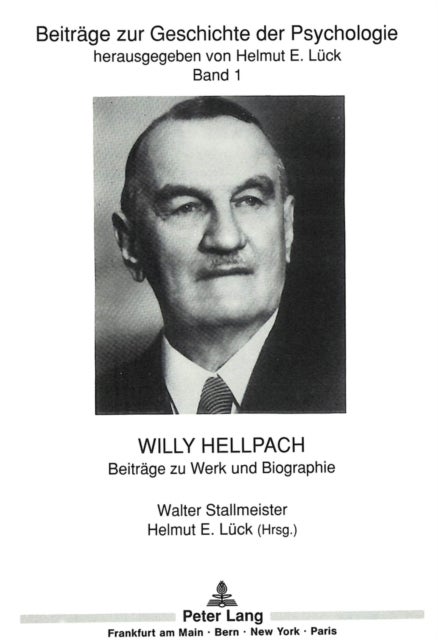 Willy Hellpach - Beitraege Zu Werk Und Biographie