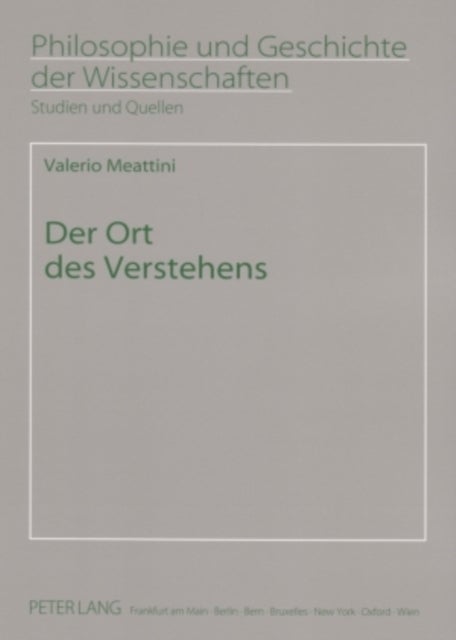 Der Ort Des Verstehens