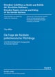 Die Frage Der Rueckkehr Palaestinensischer Fluechtlinge