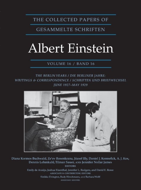 The Collected Papers of Albert Einstein, Volume 16 (Documentary Edition) - The Berlin Years / Writings & Correspondence / June 1927–May 1929