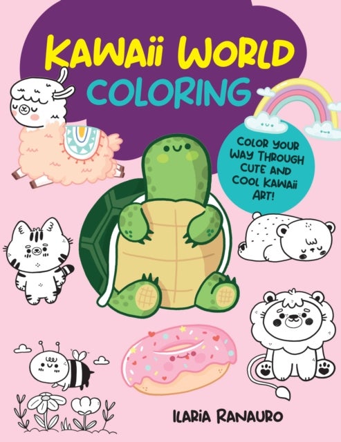 Kawaii World Coloring - Color your way through cute and cool kawaii art!