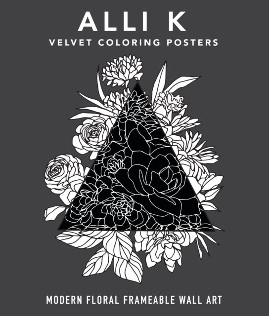 Modern Velvet Coloring Prints - A Box Set of Frameable Wall Art