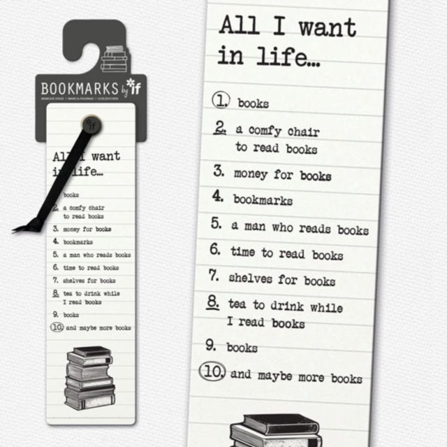 Literary Bookmarks - Life To Your Years