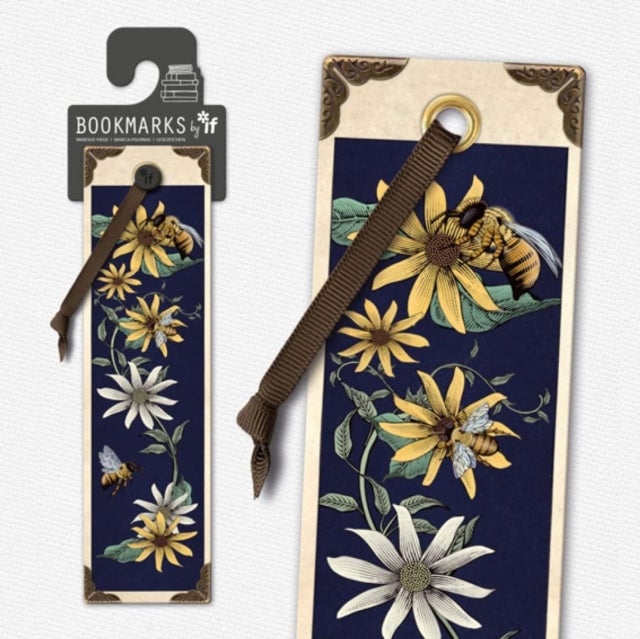 Vintage Bookmarks - Bees & Flowers