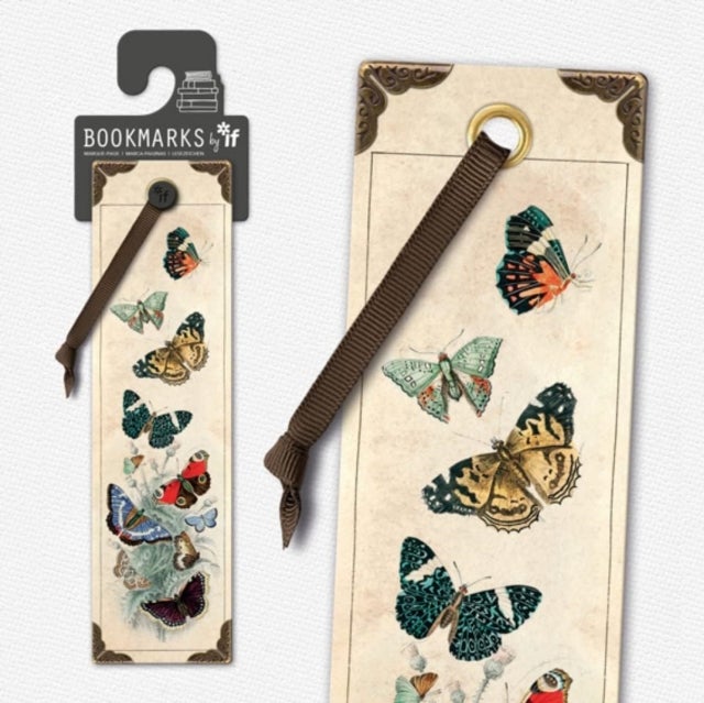 Vintage Bookmarks - Butterflies