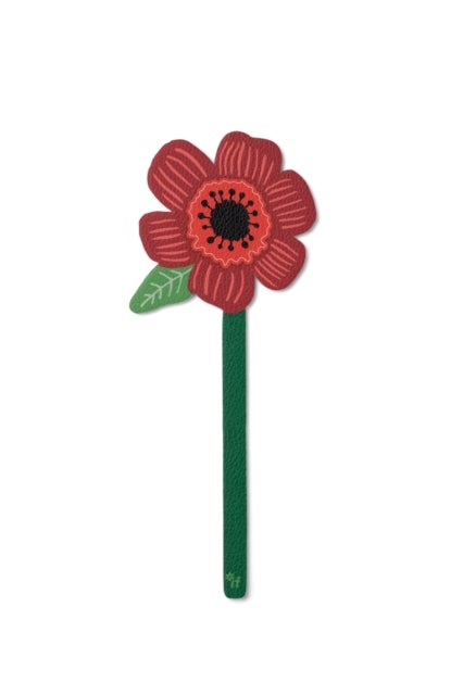 Flower Bookmarks - Poppy