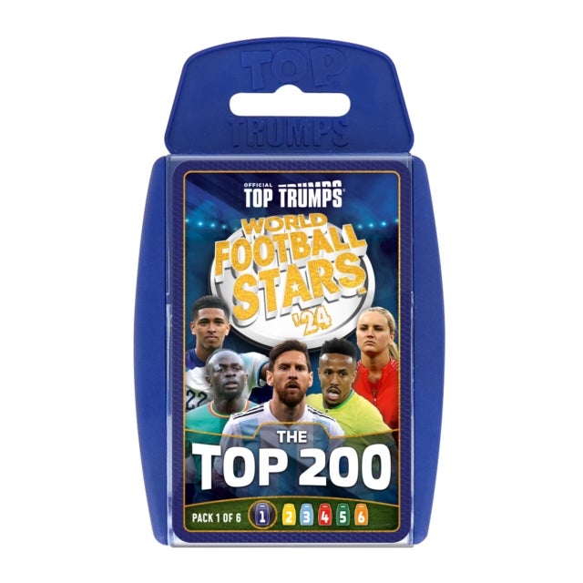 Kortspill Top Trump Football Stars 200 Pack 1