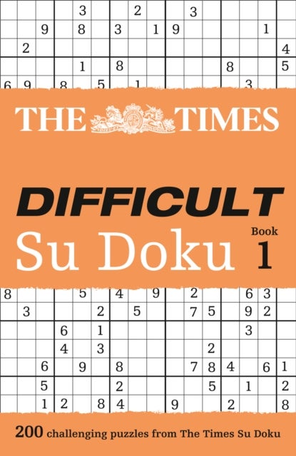 The Times Difficult Su Doku Book 1 - 200 Challenging Puzzles from the Times