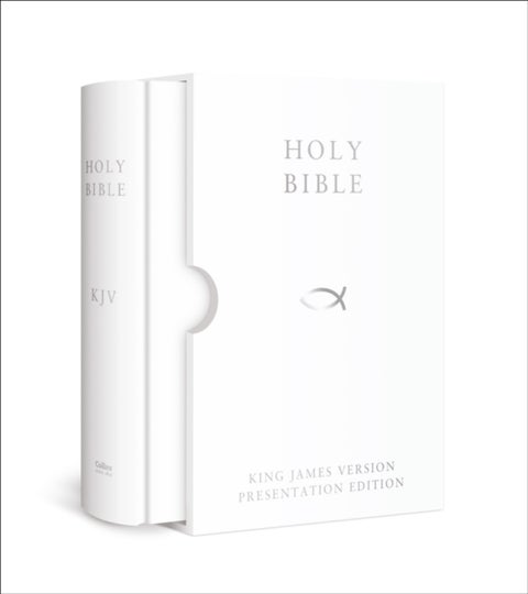 HOLY BIBLE: King James Version (KJV) White Presentation Edition