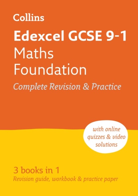 Edexcel GCSE 9-1 Maths Foundation All-in-One Complete Revision and Practice - Ideal for the 2026 and 2027 Exams Includes Online Edition, Quizzes and Video Solutions