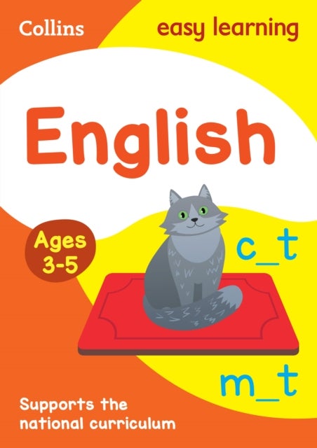 English Ages 3-5 - Prepare for School with Easy Home Learning