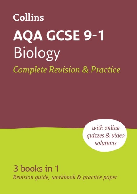 AQA GCSE 9-1 Biology All-in-One Complete Revision and Practice - Ideal for the 2026 and 2027 Exams Includes Online Edition, Quizzes and Video Solutions