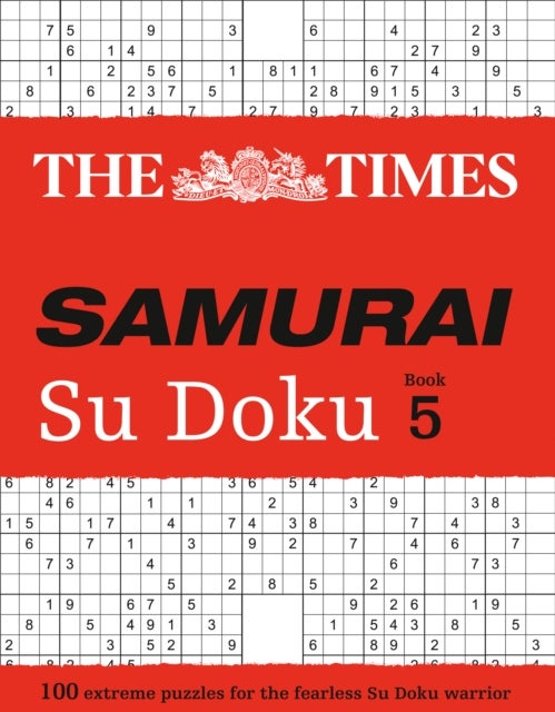 The Times Samurai Su Doku 5 - 100 Challenging Puzzles from the Times