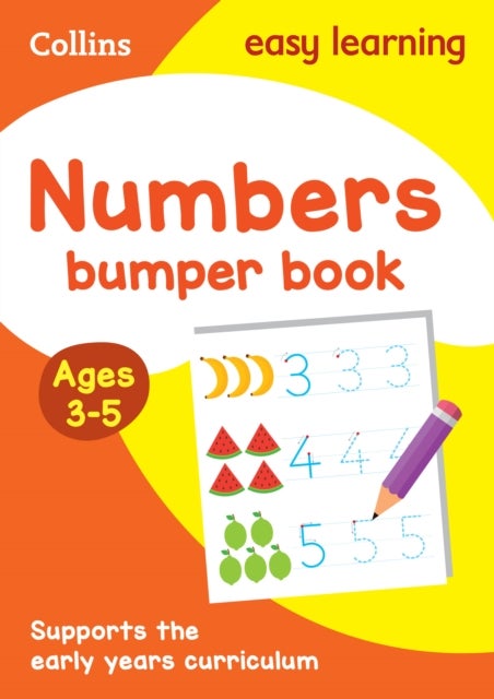 Numbers Bumper Book Ages 3-5 - Ideal for Home Learning