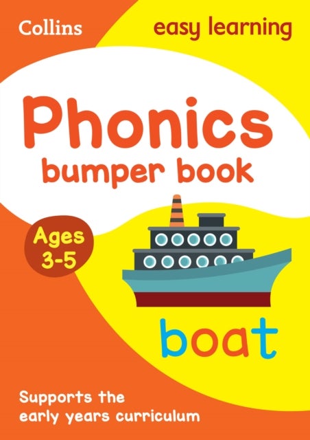 Phonics Bumper Book Ages 3-5 - Ideal for Home Learning