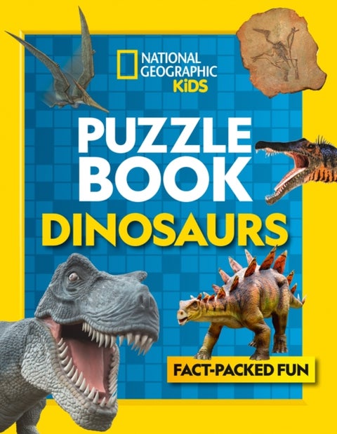 Puzzle Book Dinosaurs - Brain-Tickling Quizzes, Sudokus, Crosswords and Wordsearches
