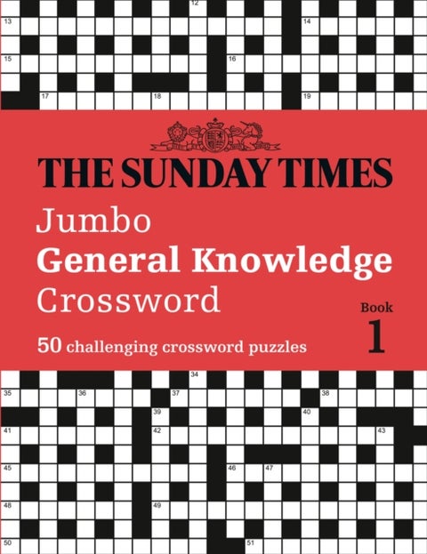 The Sunday Times Jumbo General Knowledge Crossword Book 1 - 50 General Knowledge Crosswords